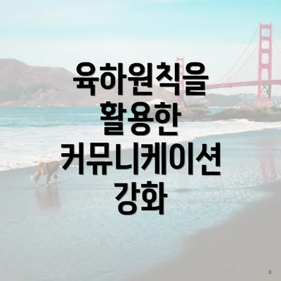 육하원칙을 활용한 커뮤니케이션 강화