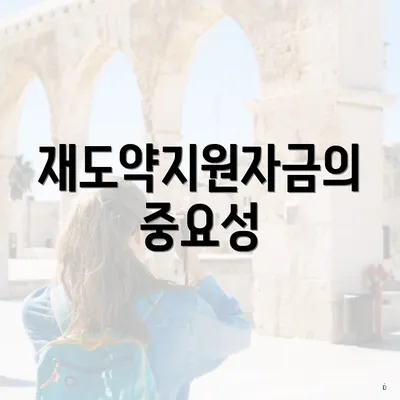 재도약지원자금의 중요성