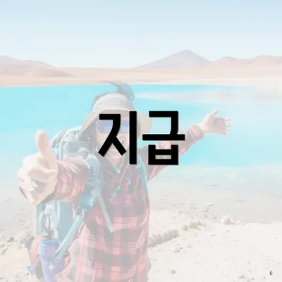지급